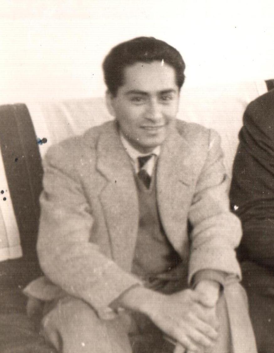 Residencia. Con Paco Morales. abril de 1957 - copia - copia